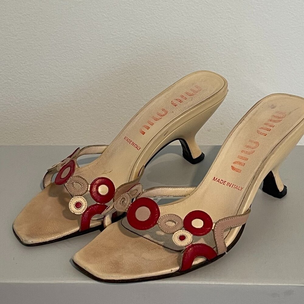 Miu Miu 1998 Vintage Kitten Heels – Size 35